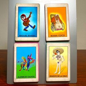 Disney Parks Pixar Coco Set of 4 Magnets Miguel Mama Coco Ernesto Dante NEW